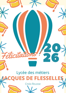 Jaune Bleu Funky Baccalauréat Affiche.png